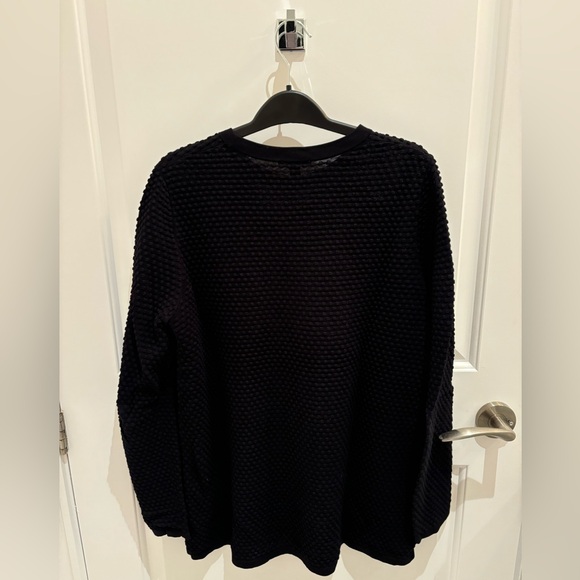 COS black bubble knit sweater - Picture 2 of 3